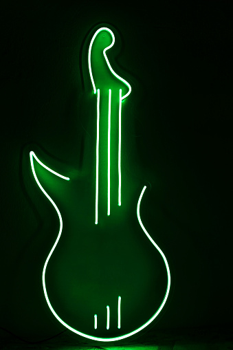 Neon sign. Custom neon. Music vibe.