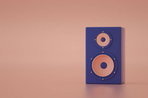 istock Audio Speaker, Music Party Background 1345950692