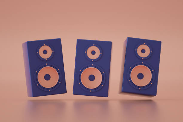 istock Audio Speaker, Music Party Background 1345951524
