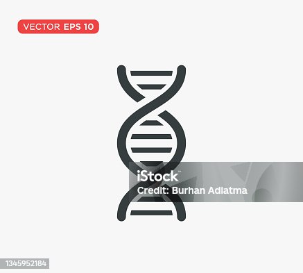 istock DNA Helix Icon Vector Illustration Design Editable Resizable EPS 10 1345952184