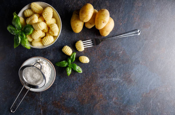 Homemade italian gnocchi.