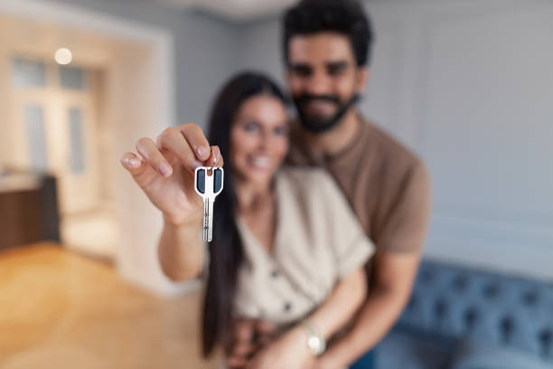 istock This is our new house key! 1345956526