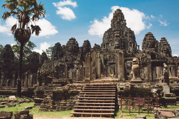 istock Exterior Of Temple Against Sky 1345957309