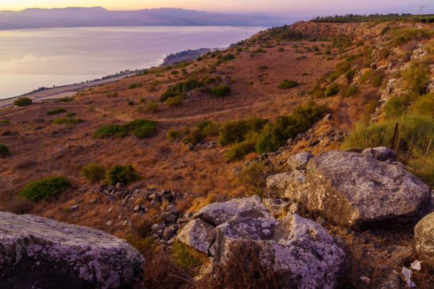 istock Sea of Galilee from the Golan Heights 1345968891