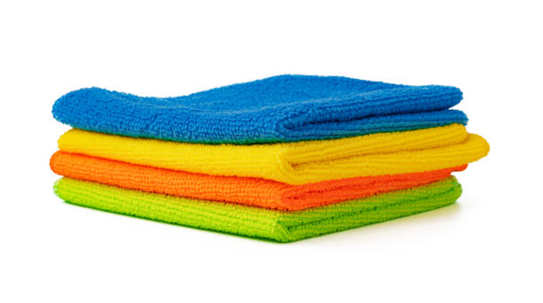 istock Cleaning household wipes isolated on white background 1345971316