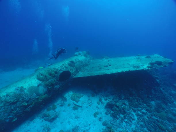 Japanese navy airplane Betty bomber in WW2