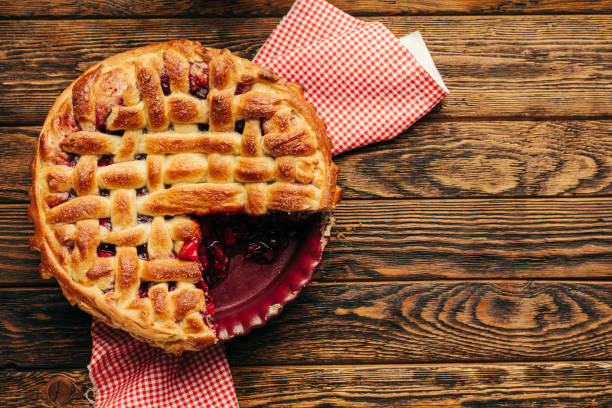 istock homemade pastry with berries and apple 1345979947