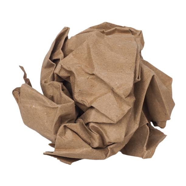 istock crumpled paper ball isolated over white 1345980494