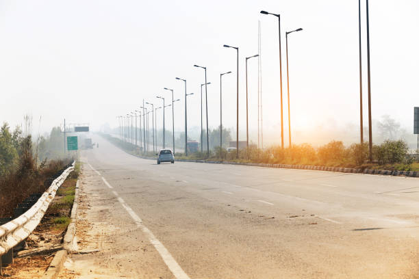 istock Highway, Haryana, India 1345987398