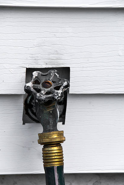 istock Outdoor Water Faucet 134599279