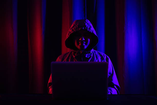 istock Hacking to steal important information. 1345998107