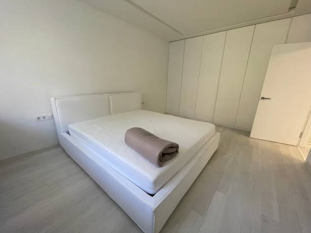 istock interior of a modern white bedroom 1345999175