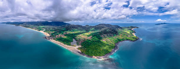 istock Panorama of Bureh beach 1346009380