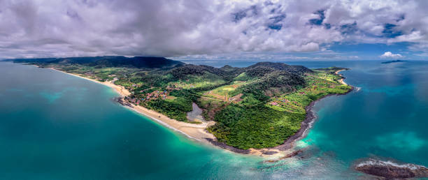 istock Panorama of Bureh beach 1346009811