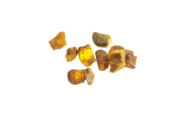 istock golden amber on a white isolated background 1346013548