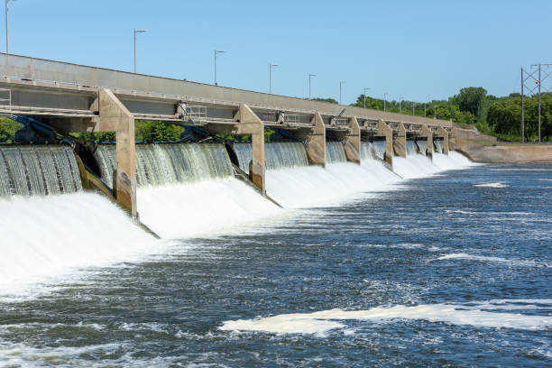 istock Coon Rapids Regional Dam on Mississippi River 1346022685