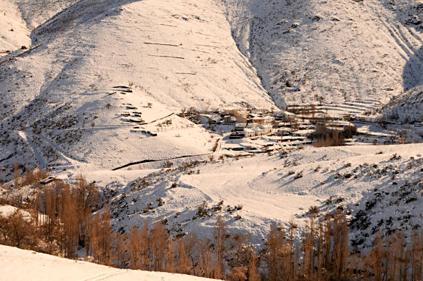 istock Snowy natural landscapes. 1346025548