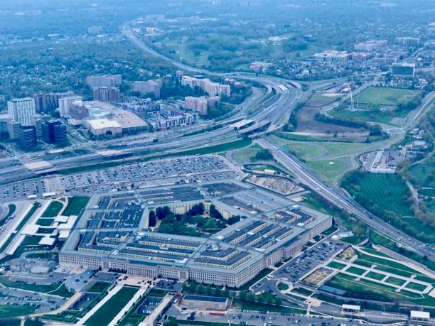 米国国防総省、ペンタゴン/空中写真.建物の外観 - the pentagon ストックフォトと画像