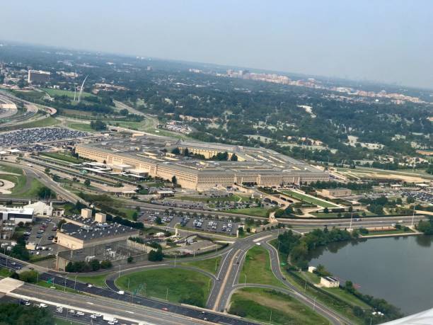 米国国防総省、ペンタゴン/空中写真.建物の外観 - the pentagon ストックフォトと画像
