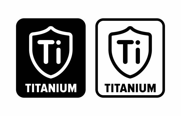 チタン材料ベクトル情報標識 - チタニウム点のイラスト素材／クリップアート素材／マンガ素材／アイコン素材