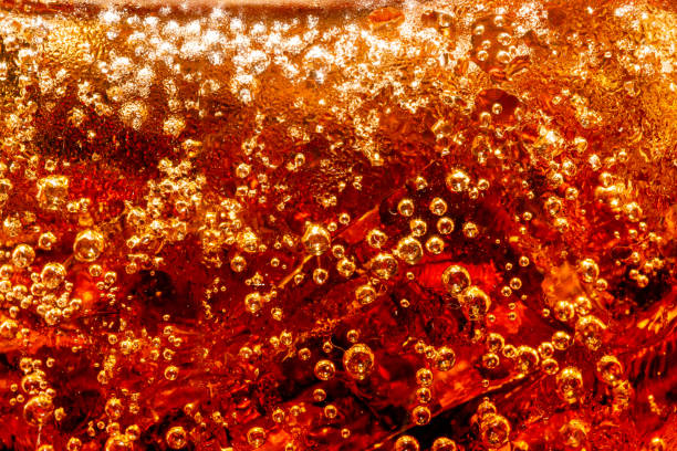 istock Cola with Ice. Food background ,Cola close-up ,design element. Beer bubbles macro,Ice, Bubble, Backgrounds, Ice Cube, Abstract Backgrounds 1346031287