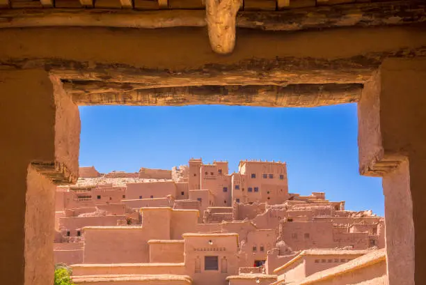 View of Ait Benhaddou near Ouarzazate, Morocco