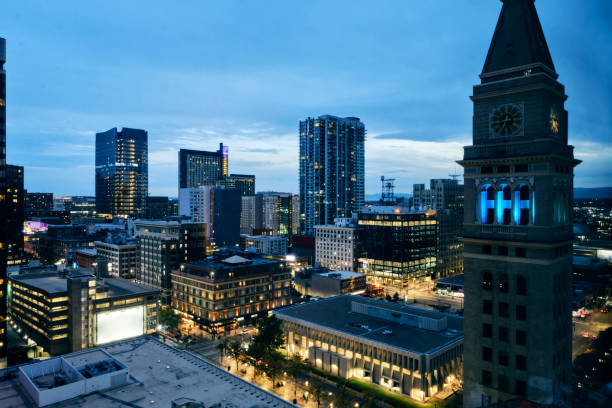 Denver Colorado Downtown Skyline