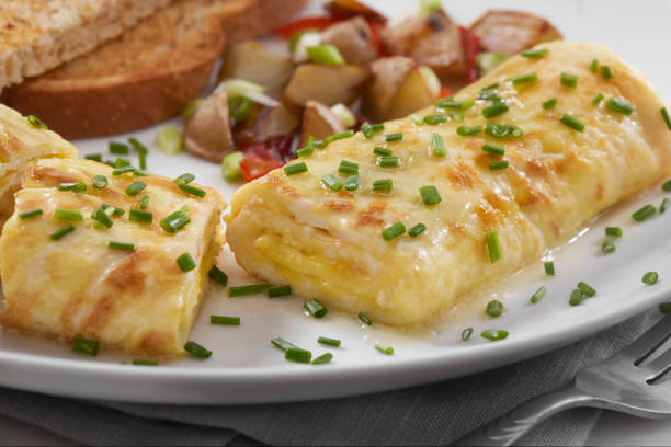 istock Cheesy Classic French Omelette 1346047814