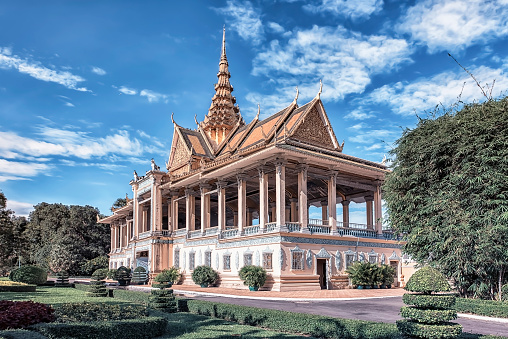 King palace in Phnom Penh, Cambodia