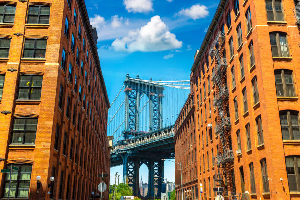 istock Manhattan Bridge in New York, NY, USA 1346049748