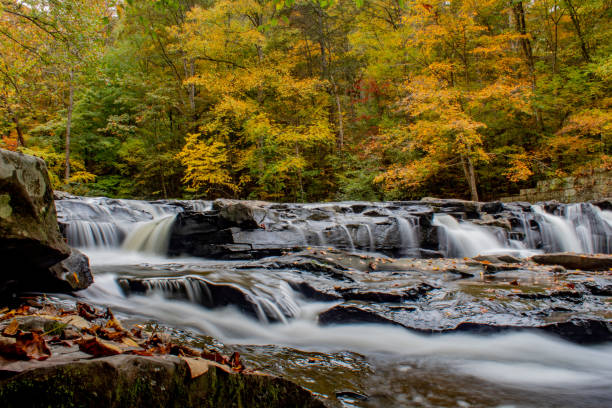 istock West Virginia waterfall in autumn 1346060579