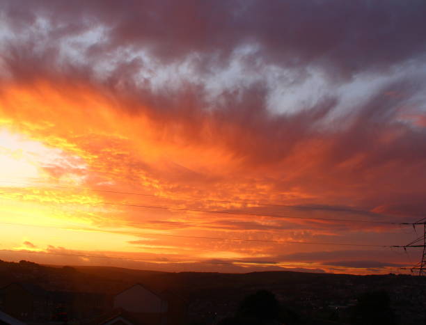 istock Dramatic skies and sunsets on the Pennines, West Yorkshire 1346060651