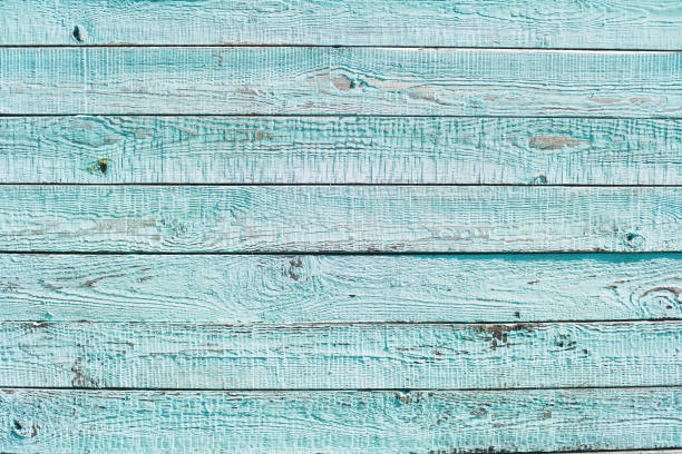 istock Painted wooden background. Gentle turquoise color. 1346060773