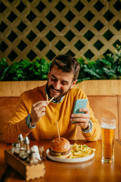 istock Enjoying lunch by myself in the pub 1346063664