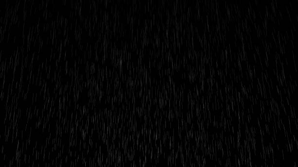 Heavy rain drop in rainy season effect on black screen. 3d rendering Heavy rain drop in rainy season effect on black screen. 3d rendering. heavy rainfall stock pictures, royalty-free photos & images