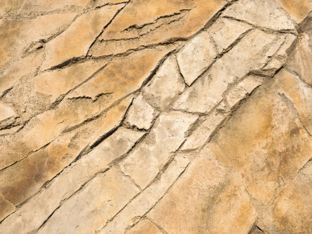 istock Stone Embankment Detail – 3-Course Diagonal Seam 1346077986