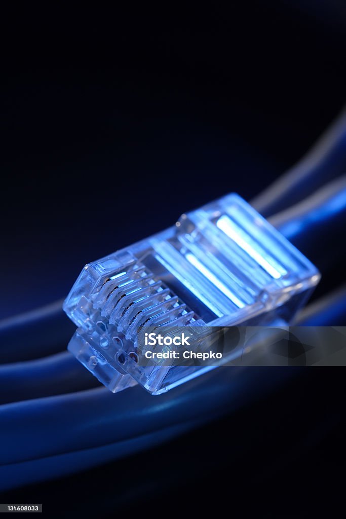 cable de red informática - Foto de stock de Aparato de telecomunicación libre de derechos