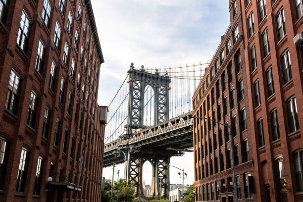 istock Manhattan Bridge in New York, NY, USA 1346080389