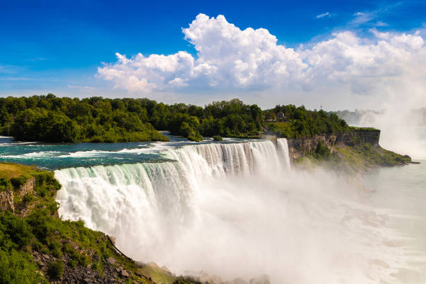istock American falls at Niagara falls 1346085133