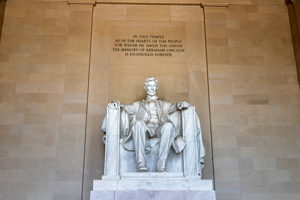 istock Abraham Lincoln statue in Washington 1346096896