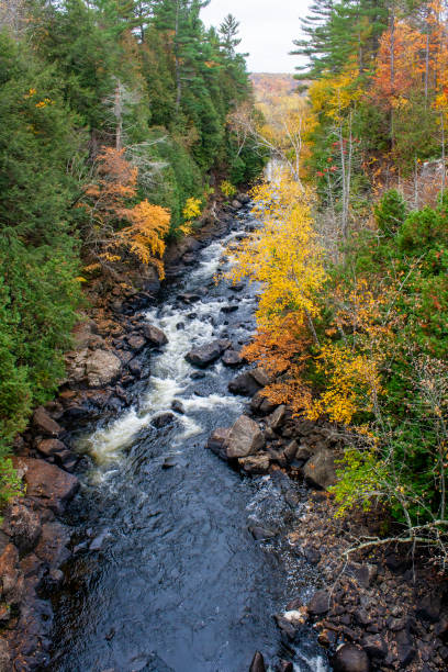 istock Waterfall Regional park, Sainte-Beatrix, Quebec, Canada 1346109651