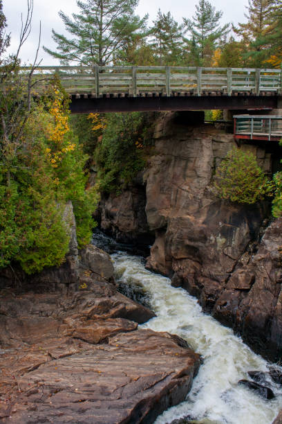 istock Waterfall Regional park, Sainte-Beatrix, Quebec, Canada 1346109669