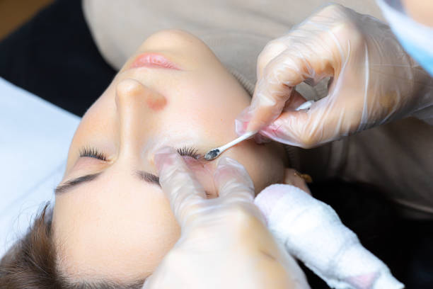 istock permanent makeup of eyelashes tattooing 1346112264