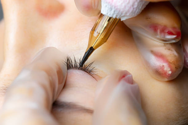 istock permanent makeup of eyelashes tattooing 1346112434