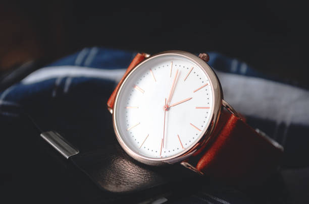 istock Men's Watch with Wallet 1346122293