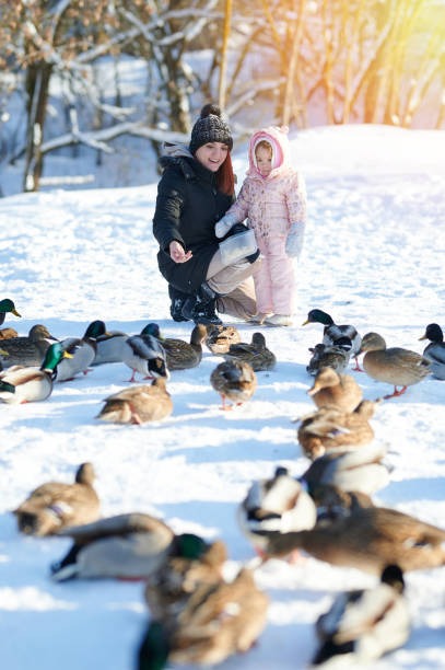 Happy family winter holiday theme