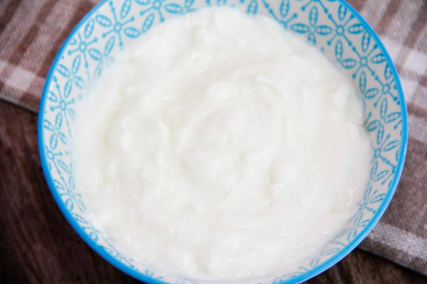 istock white fermented milk yogurt in a glass bowl 1346128101