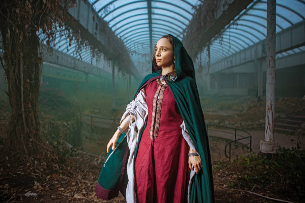 istock An individual fairytale warrior princess indoors 1346128105