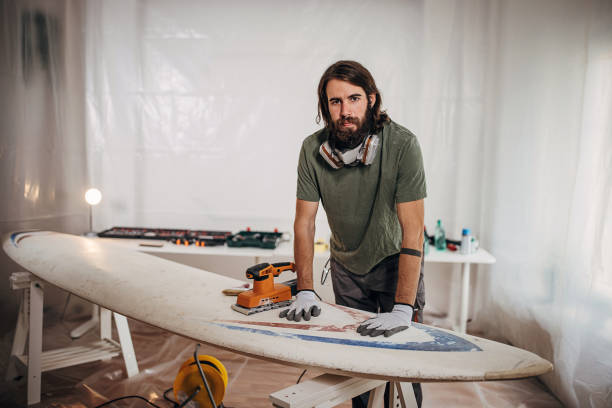 istock Man in repair shop 1346133654