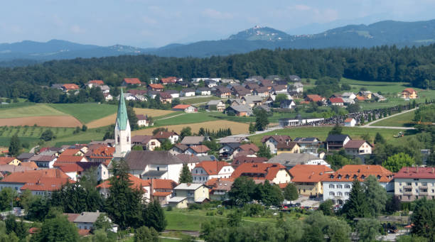 istock Slovenian beautiful, peaceful, rural countryside 1346134691